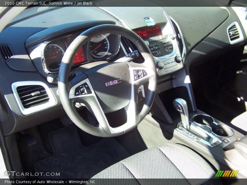 Summit White / Jet Black 2010 GMC Terrain SLE