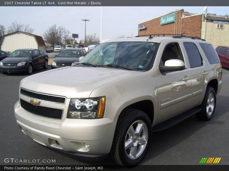 Gold Mist Metallic / Ebony 2007 Chevrolet Tahoe LT 4x4