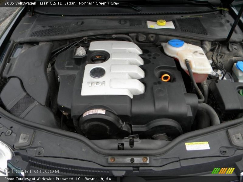  2005 Passat GLS TDI Sedan Engine - 1.9 Liter TDI SOHC 8-Valve Turbo-Diesel 4 Cylinder