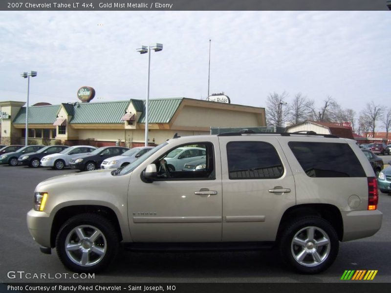 Gold Mist Metallic / Ebony 2007 Chevrolet Tahoe LT 4x4