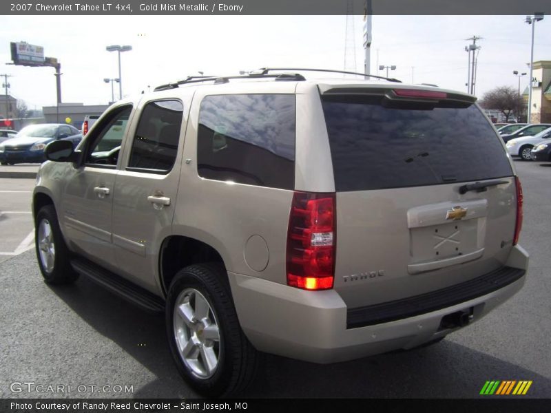 Gold Mist Metallic / Ebony 2007 Chevrolet Tahoe LT 4x4