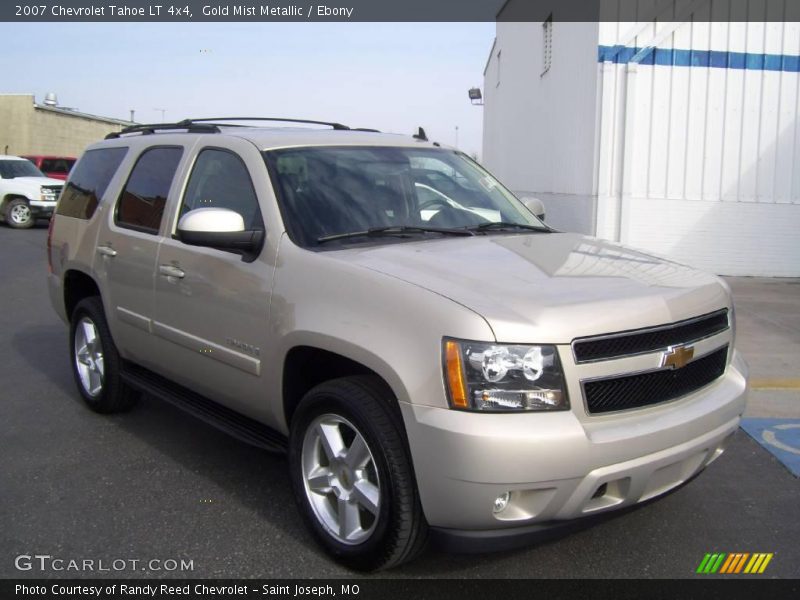 Gold Mist Metallic / Ebony 2007 Chevrolet Tahoe LT 4x4