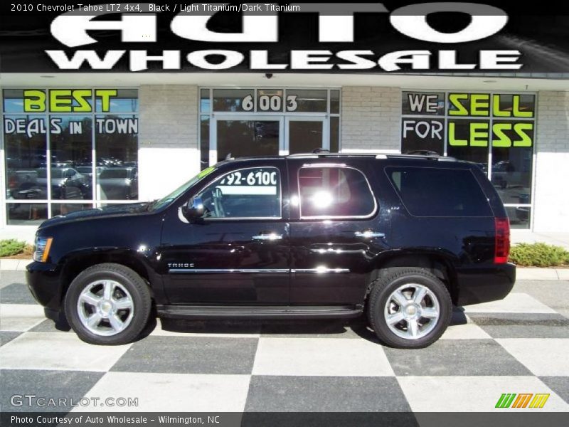 Black / Light Titanium/Dark Titanium 2010 Chevrolet Tahoe LTZ 4x4