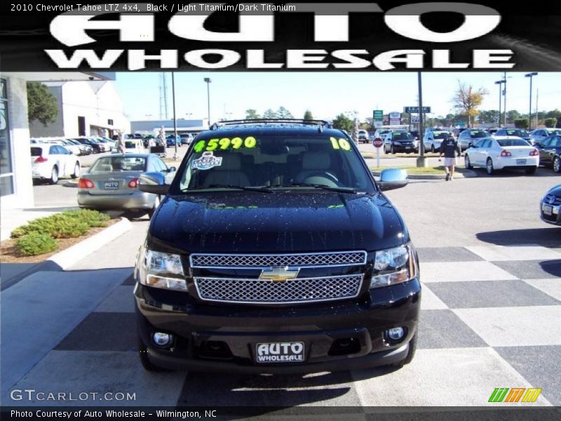 Black / Light Titanium/Dark Titanium 2010 Chevrolet Tahoe LTZ 4x4