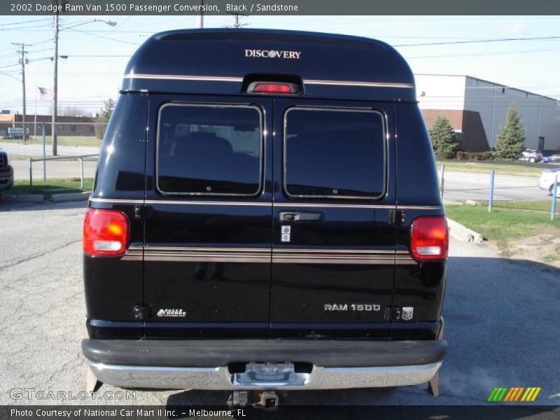 Black / Sandstone 2002 Dodge Ram Van 1500 Passenger Conversion