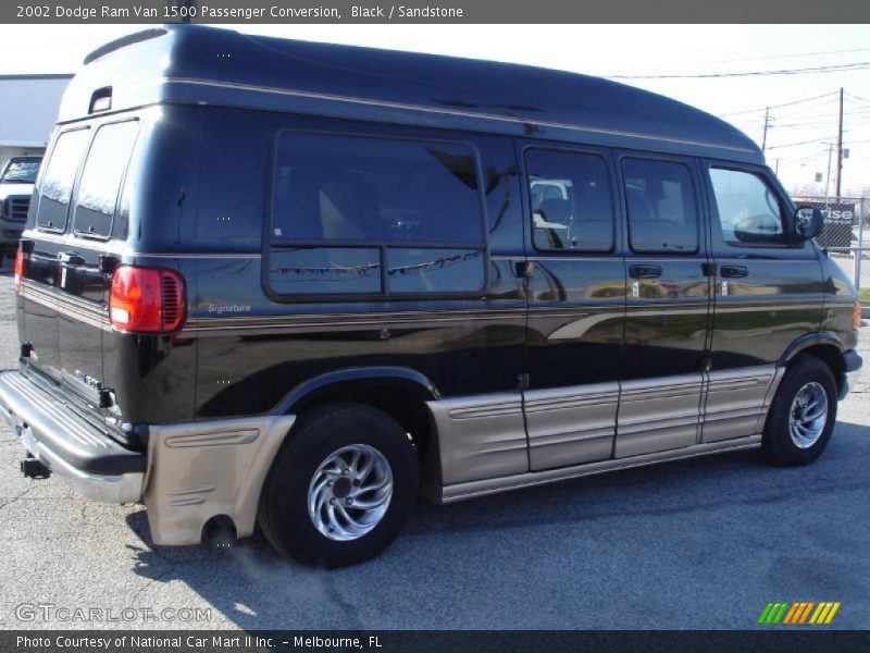 Black / Sandstone 2002 Dodge Ram Van 1500 Passenger Conversion