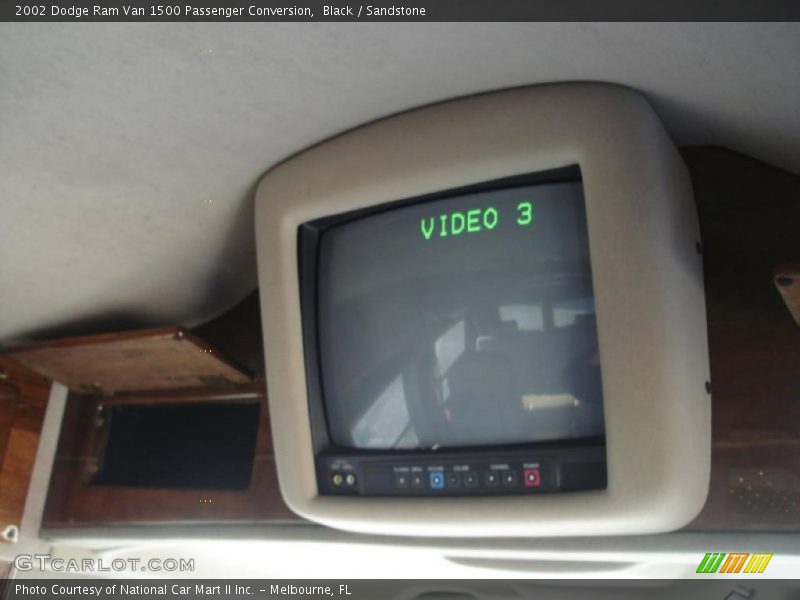 Black / Sandstone 2002 Dodge Ram Van 1500 Passenger Conversion