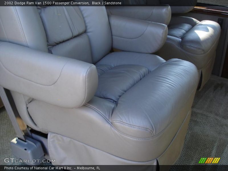 Black / Sandstone 2002 Dodge Ram Van 1500 Passenger Conversion
