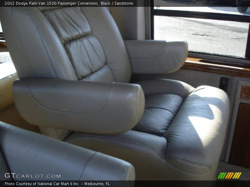 Black / Sandstone 2002 Dodge Ram Van 1500 Passenger Conversion