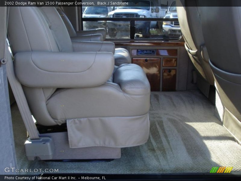Black / Sandstone 2002 Dodge Ram Van 1500 Passenger Conversion