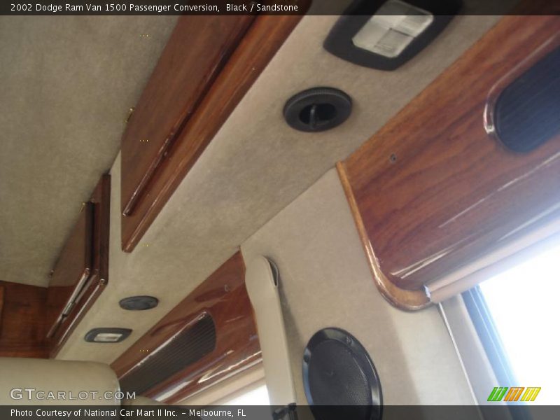 Black / Sandstone 2002 Dodge Ram Van 1500 Passenger Conversion