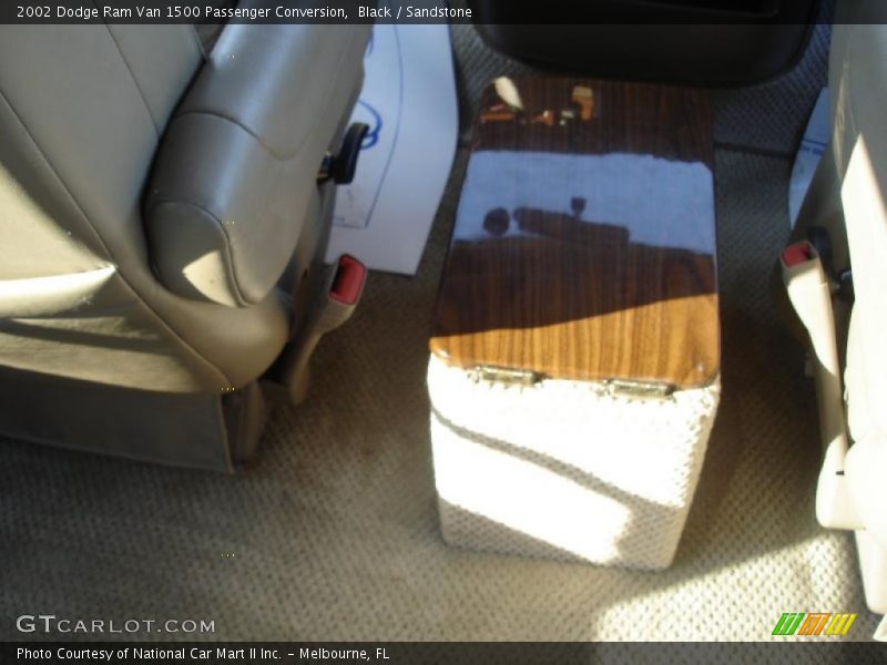 Black / Sandstone 2002 Dodge Ram Van 1500 Passenger Conversion