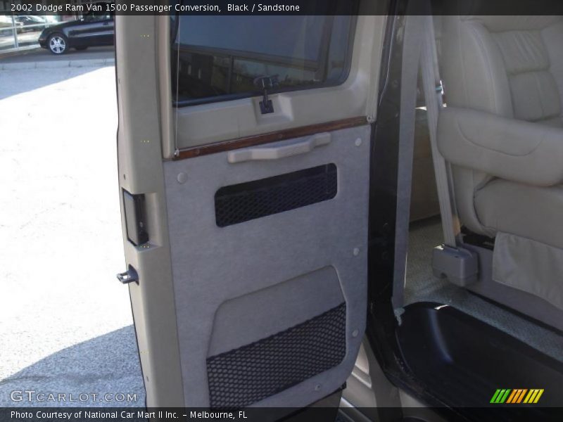 Black / Sandstone 2002 Dodge Ram Van 1500 Passenger Conversion