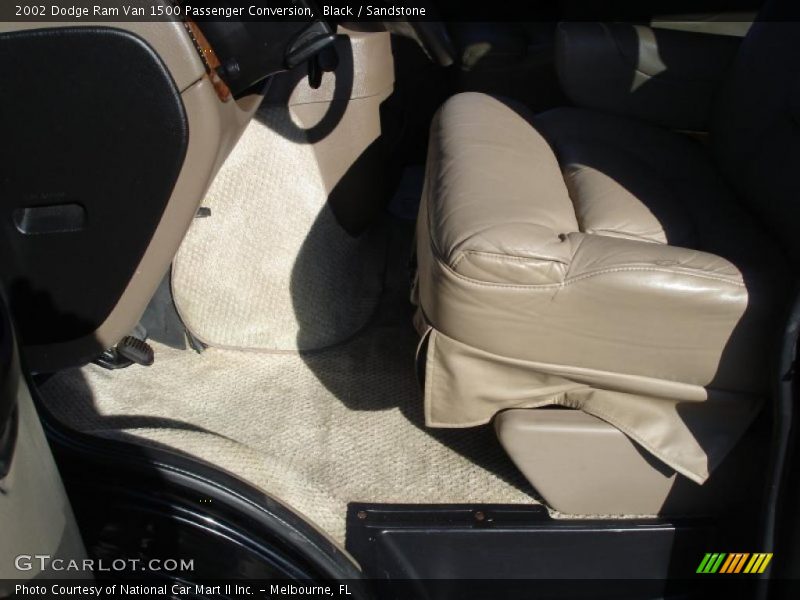 Black / Sandstone 2002 Dodge Ram Van 1500 Passenger Conversion