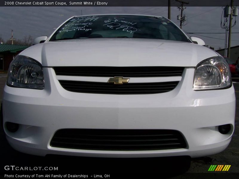 Summit White / Ebony 2008 Chevrolet Cobalt Sport Coupe