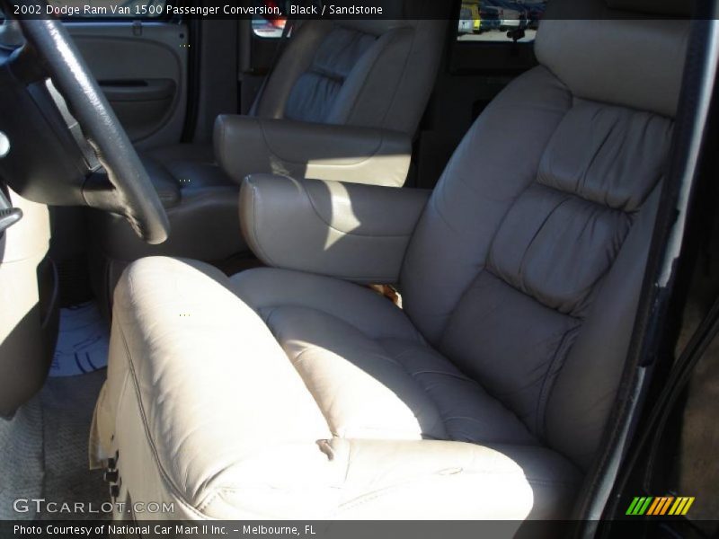 Black / Sandstone 2002 Dodge Ram Van 1500 Passenger Conversion