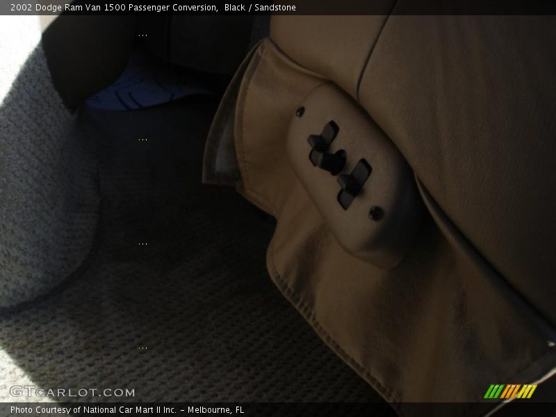 Black / Sandstone 2002 Dodge Ram Van 1500 Passenger Conversion