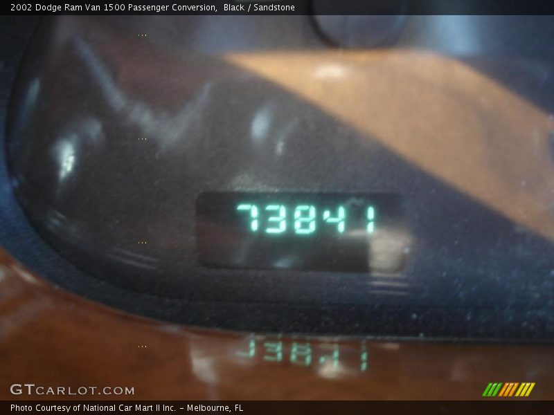 Black / Sandstone 2002 Dodge Ram Van 1500 Passenger Conversion