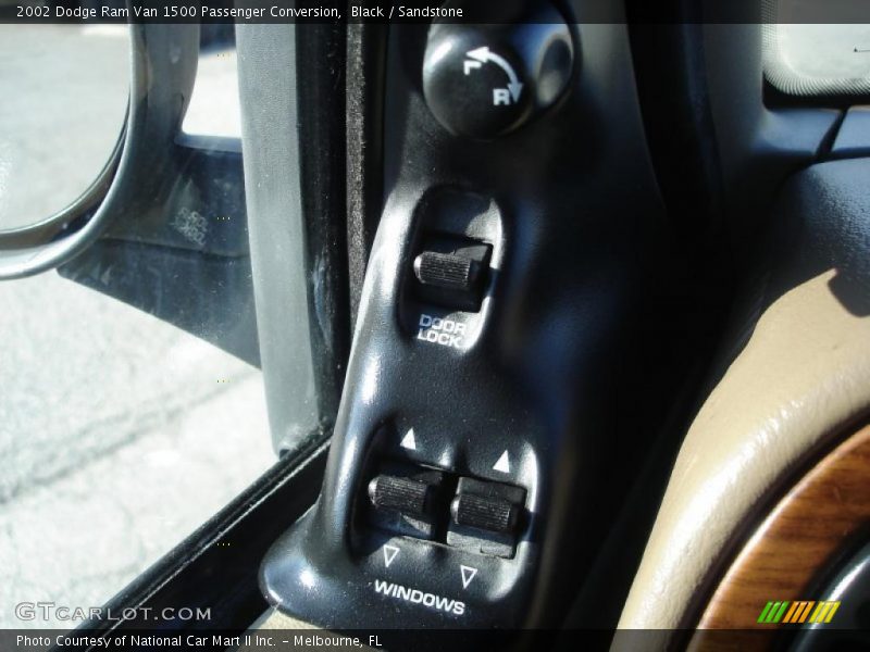 Black / Sandstone 2002 Dodge Ram Van 1500 Passenger Conversion