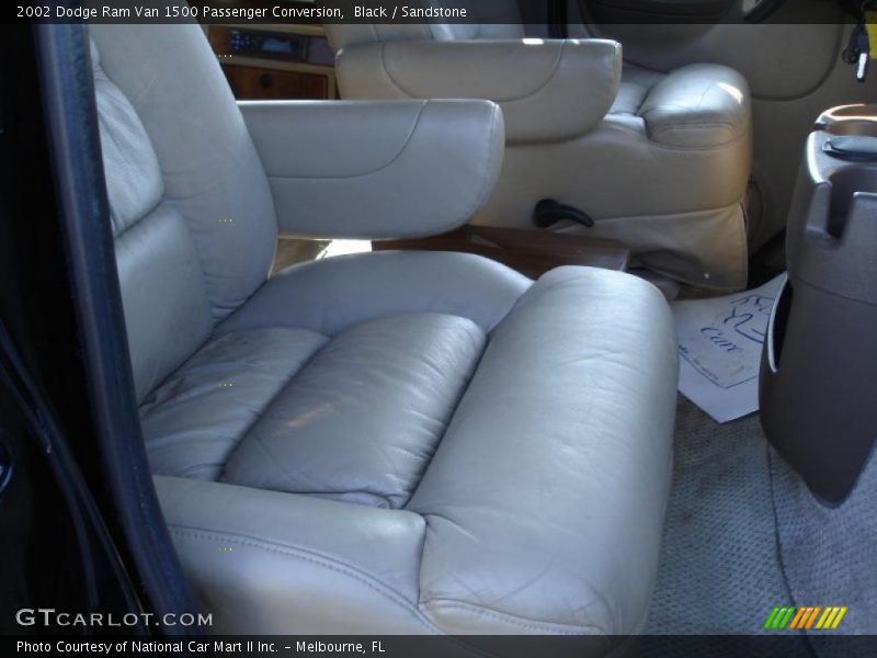 Black / Sandstone 2002 Dodge Ram Van 1500 Passenger Conversion