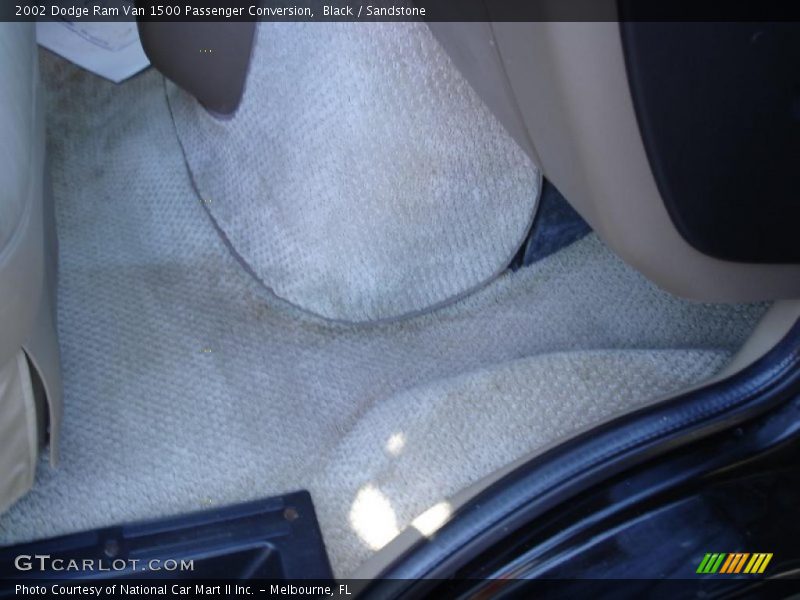 Black / Sandstone 2002 Dodge Ram Van 1500 Passenger Conversion