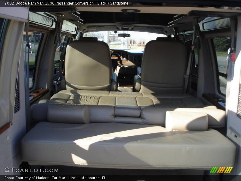 Black / Sandstone 2002 Dodge Ram Van 1500 Passenger Conversion