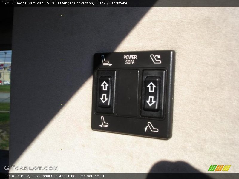Black / Sandstone 2002 Dodge Ram Van 1500 Passenger Conversion