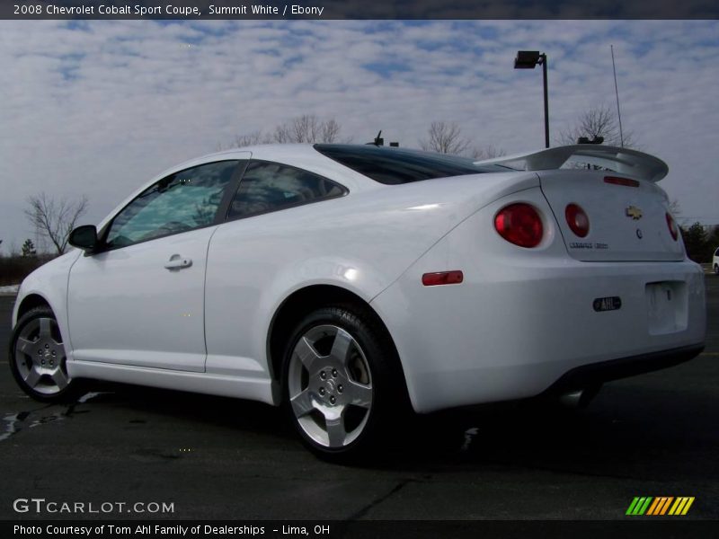 Summit White / Ebony 2008 Chevrolet Cobalt Sport Coupe