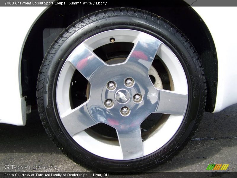 Summit White / Ebony 2008 Chevrolet Cobalt Sport Coupe