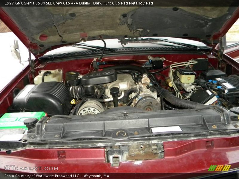  1997 Sierra 3500 SLE Crew Cab 4x4 Dually Engine - 7.4 Liter OHV 16-Valve V8