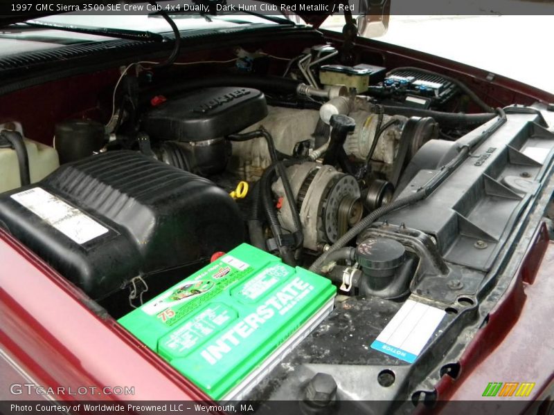  1997 Sierra 3500 SLE Crew Cab 4x4 Dually Engine - 7.4 Liter OHV 16-Valve V8