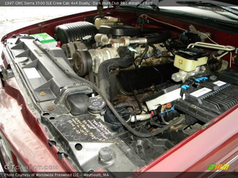  1997 Sierra 3500 SLE Crew Cab 4x4 Dually Engine - 7.4 Liter OHV 16-Valve V8