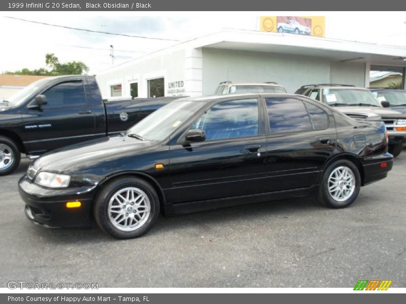 Black Obsidian / Black 1999 Infiniti G 20 Sedan