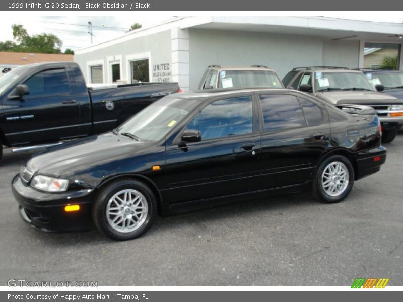 Black Obsidian / Black 1999 Infiniti G 20 Sedan
