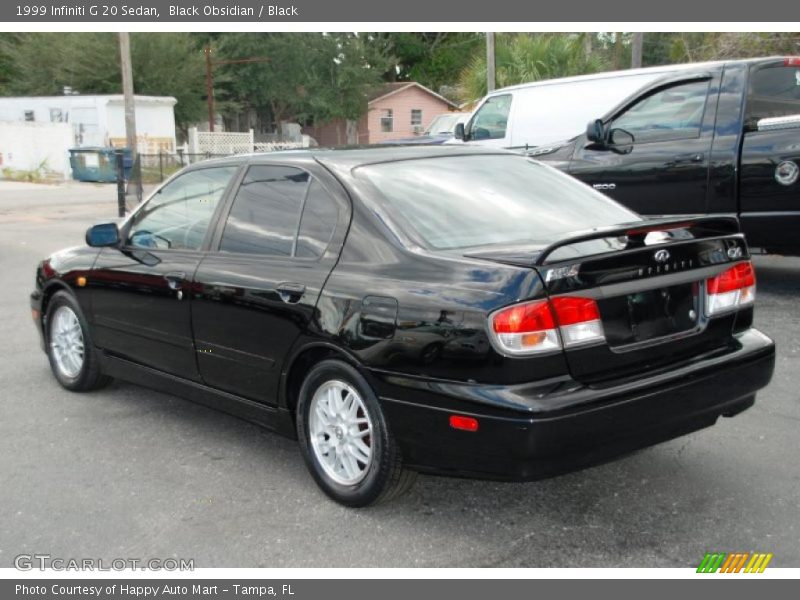 Black Obsidian / Black 1999 Infiniti G 20 Sedan