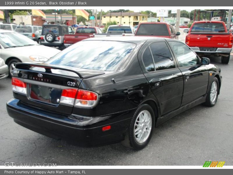 Black Obsidian / Black 1999 Infiniti G 20 Sedan