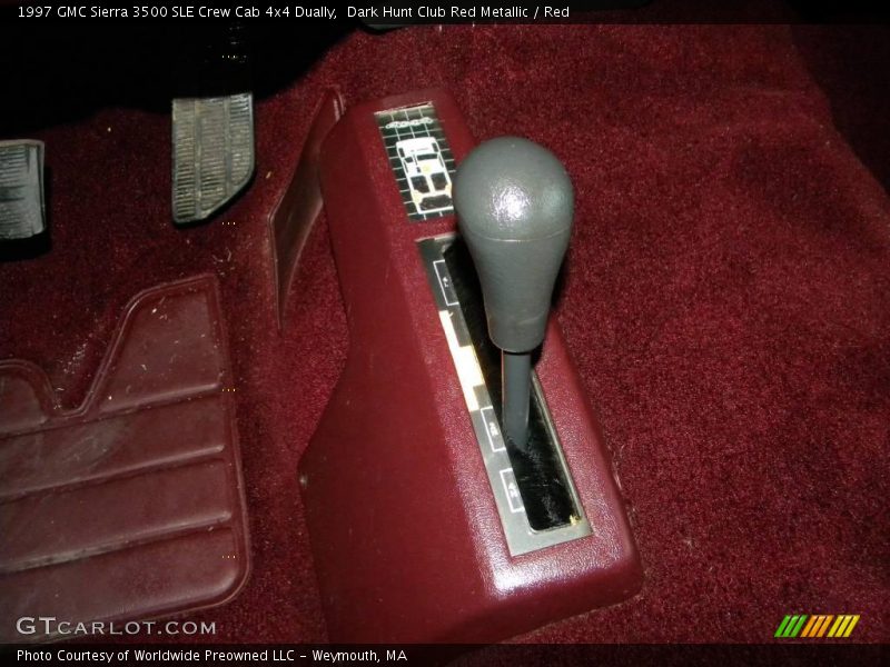 Controls of 1997 Sierra 3500 SLE Crew Cab 4x4 Dually