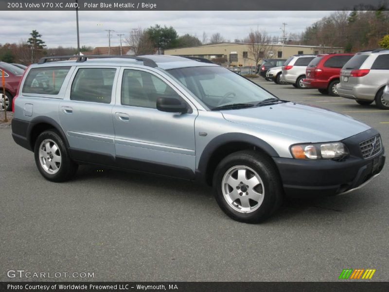 Polar Blue Metallic / Beige 2001 Volvo V70 XC AWD