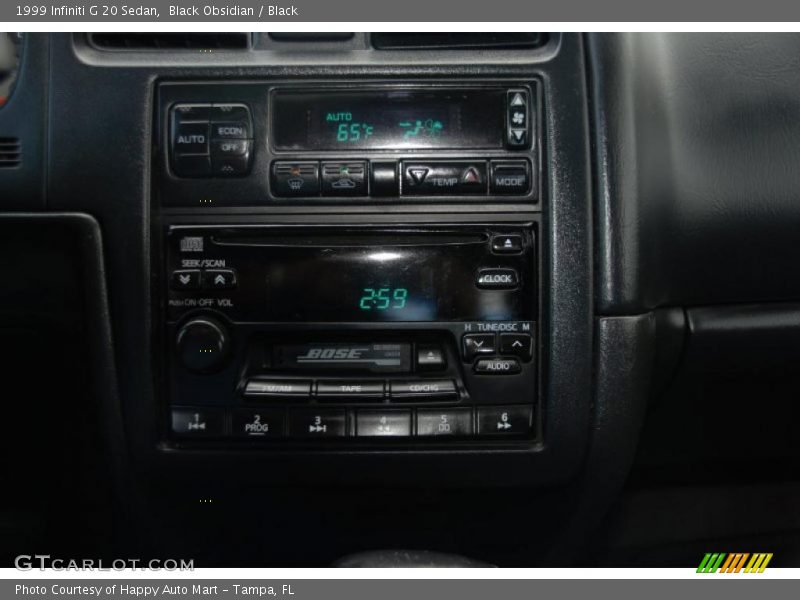 Black Obsidian / Black 1999 Infiniti G 20 Sedan