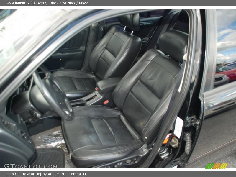 Black Obsidian / Black 1999 Infiniti G 20 Sedan