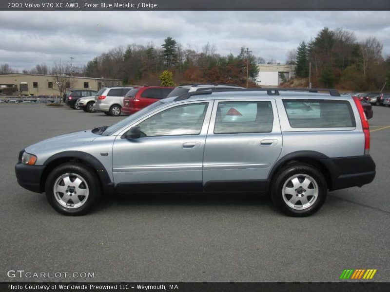 Polar Blue Metallic / Beige 2001 Volvo V70 XC AWD
