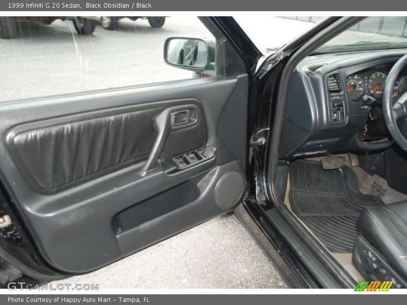 Black Obsidian / Black 1999 Infiniti G 20 Sedan