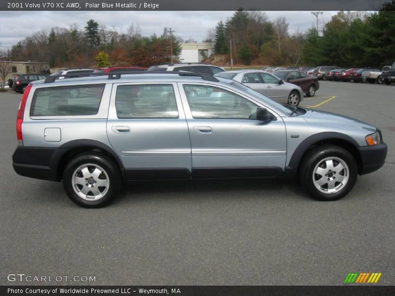 Polar Blue Metallic / Beige 2001 Volvo V70 XC AWD