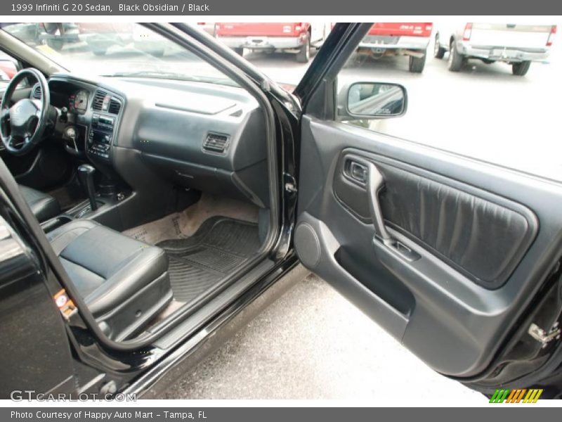 Black Obsidian / Black 1999 Infiniti G 20 Sedan