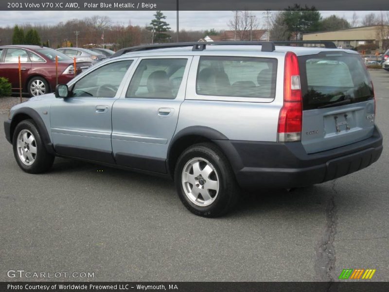 Polar Blue Metallic / Beige 2001 Volvo V70 XC AWD