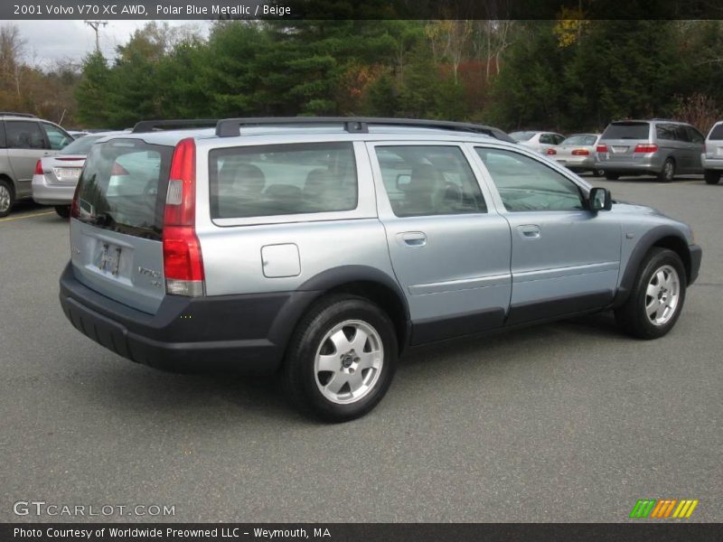 Polar Blue Metallic / Beige 2001 Volvo V70 XC AWD