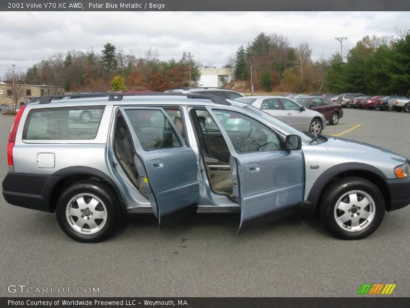 Polar Blue Metallic / Beige 2001 Volvo V70 XC AWD