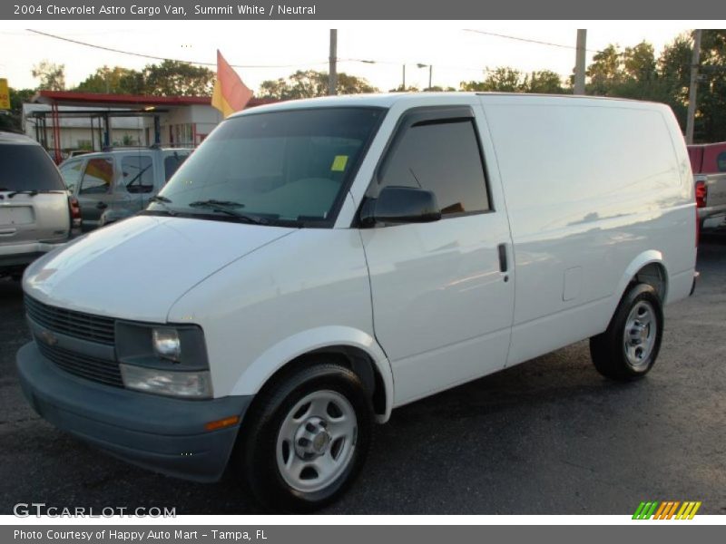 Summit White / Neutral 2004 Chevrolet Astro Cargo Van