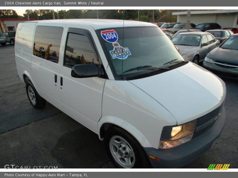 Summit White / Neutral 2004 Chevrolet Astro Cargo Van