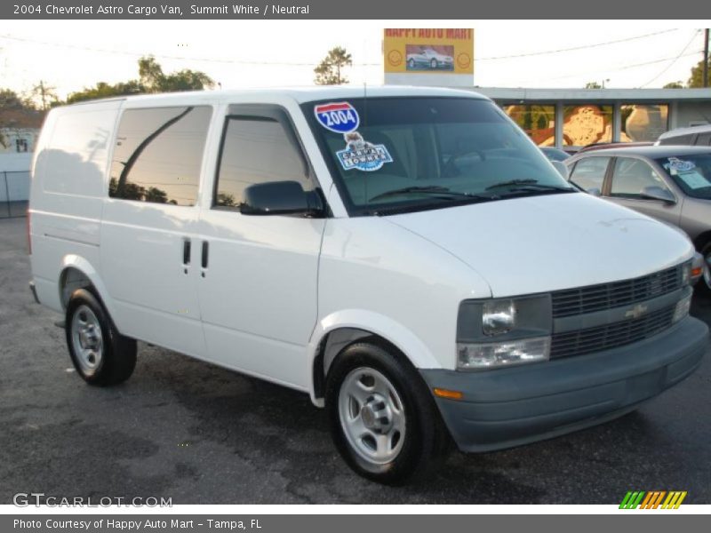 Summit White / Neutral 2004 Chevrolet Astro Cargo Van